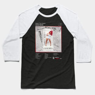 Megan Thee Stallion - Good News Tracklist Album Baseball T-Shirt